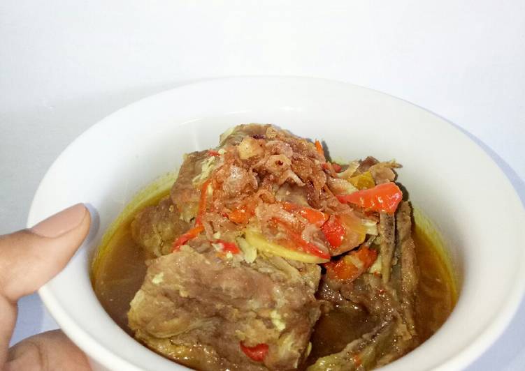 Resep Asem Pedes Iga Sapi, Sempurna