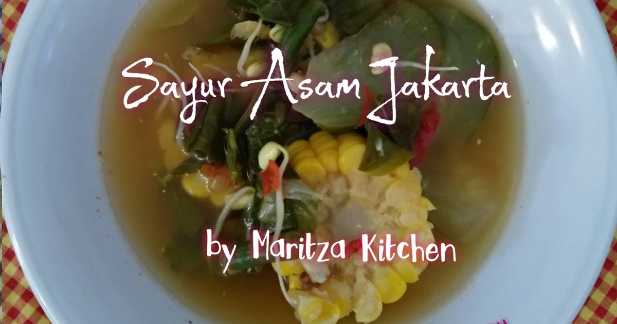 Resep Sayur Asam Jakarta Oleh Maritza Kitchen Cookpad