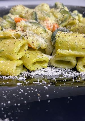 Foto di Pasta con crema di zucchine