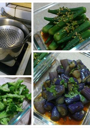 燙茄子不變色唷~ 的食譜成品照片