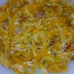 A picture of Fried cabbage.