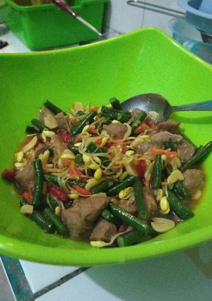 Foto resep Oseng Kacang Baso Toge