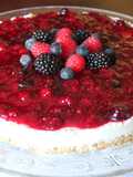 Cheesecake de frutos vermelhos