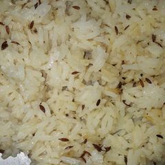 Jeera rice A picture of Jeera rice.