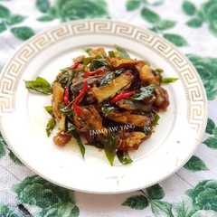 รูปของ Terong tumis ala resto ala saya