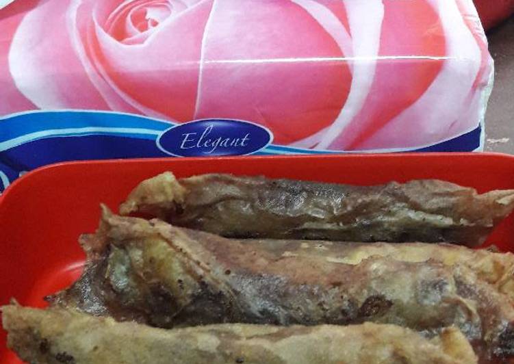 Pisang aroma coklat keju