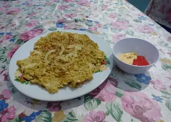 Mudah Cepat Memasak Omelet Pizza Paling Enak