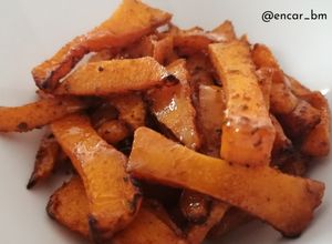 Foto principal de Calabaza especiada frita en freidora de aire