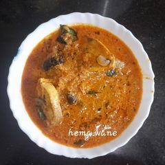 A picture of Kerala fish curry.