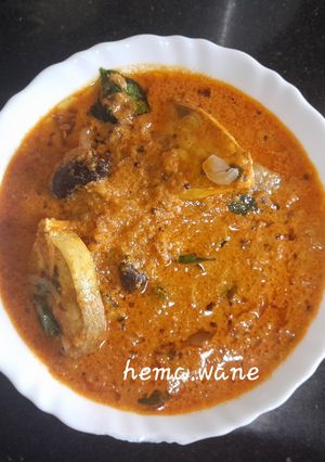 A picture of Kerala fish curry.