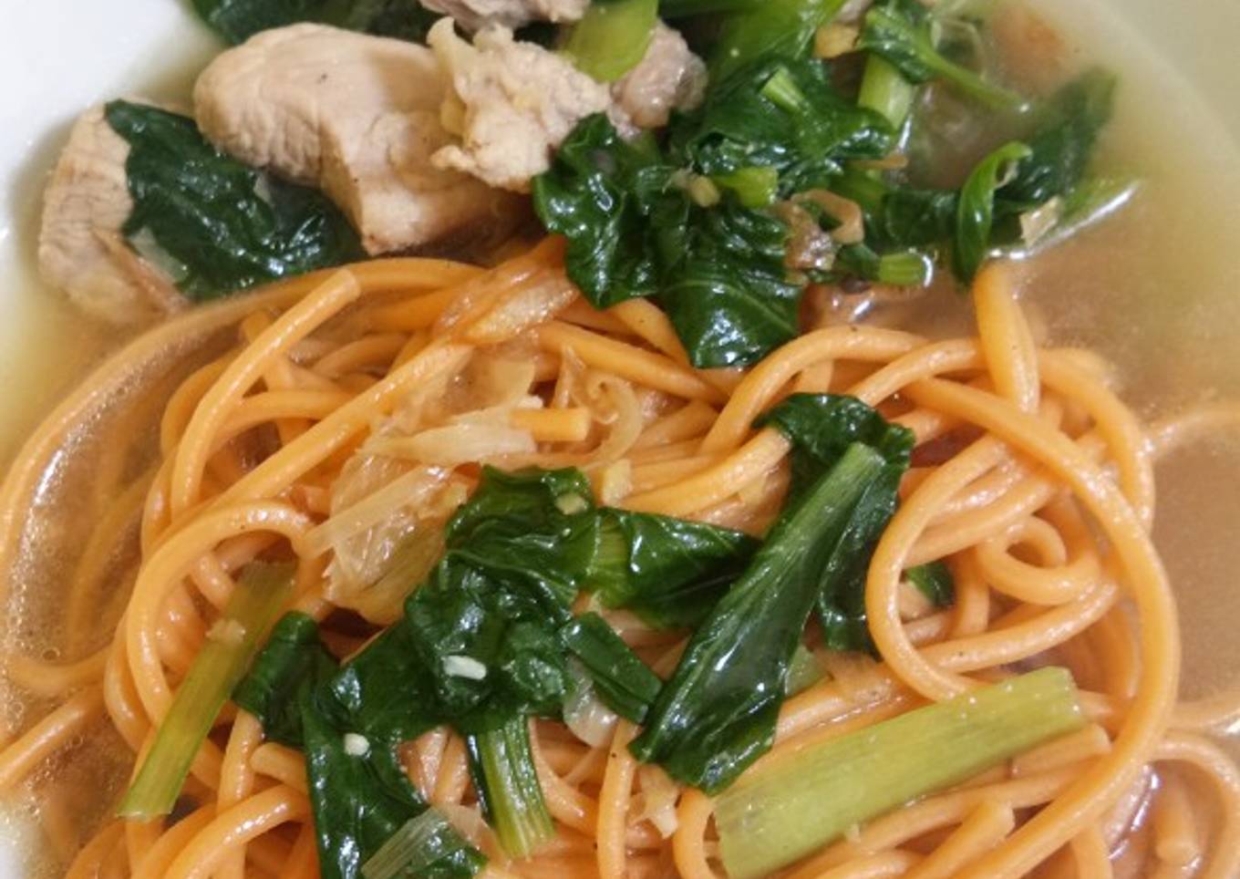 Mie Lidi versi Kuah Bening