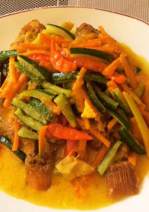 Foto resep Ikan nila acar kuning