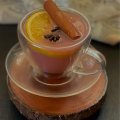 A picture of Non alcoholic Mulled Wine or Gluhwein, recipe from The Netherlands & Germany.