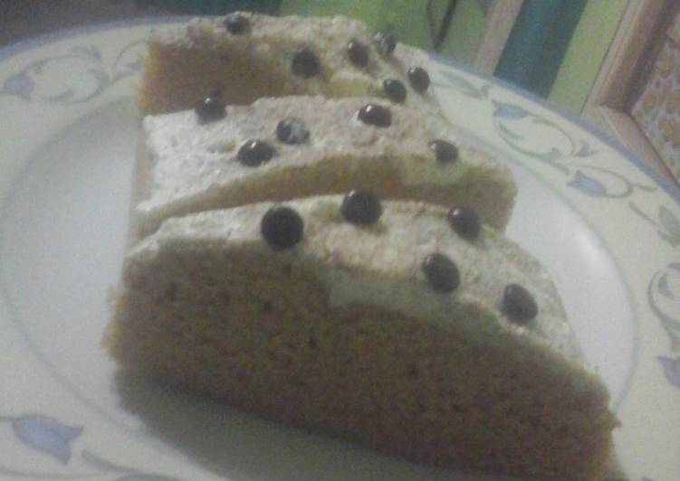 Cake Kopi karamel kukus