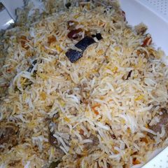 A picture of Beef Biryani.