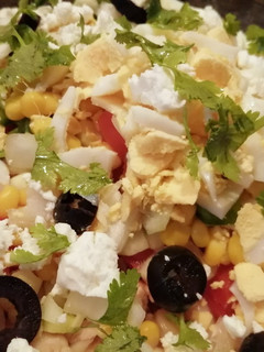 Una foto de Judías blancas en ensalada