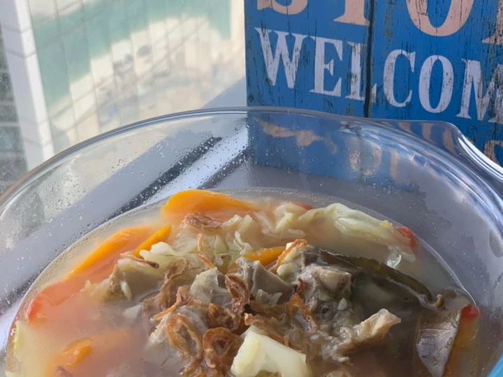 Cara Gampang Membuat Resep Sop Sayur Tetelan Sapi (sederhana) Anti Ribet, Mantap