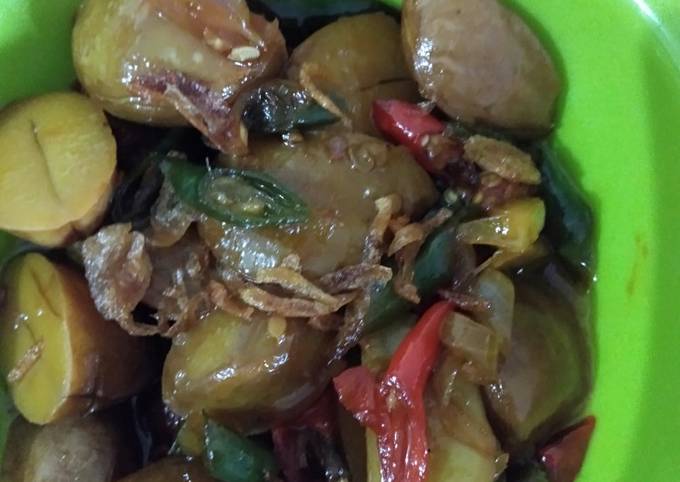 Cara Bikin Tumis jengkol cabe hijau Untuk Jualan