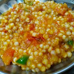 A picture of Sabudane ki kichdi.