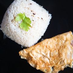 A picture of Coconut milk rice.