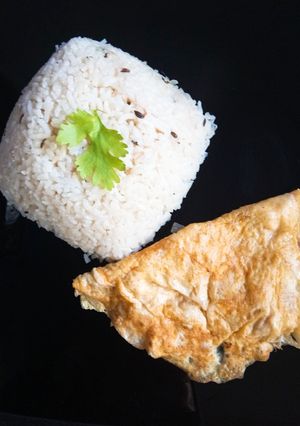 A picture of Coconut milk rice.