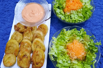 Resep Chicken Egg Roll with Simple Salad Kekinian