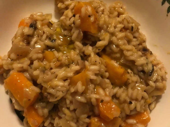 Easy Steps to Prepare Pumpkin Risotto the Can Spoil the Tongue So Delicious