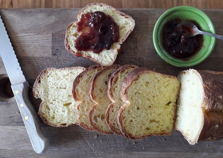 Pan brioche senza lattosio