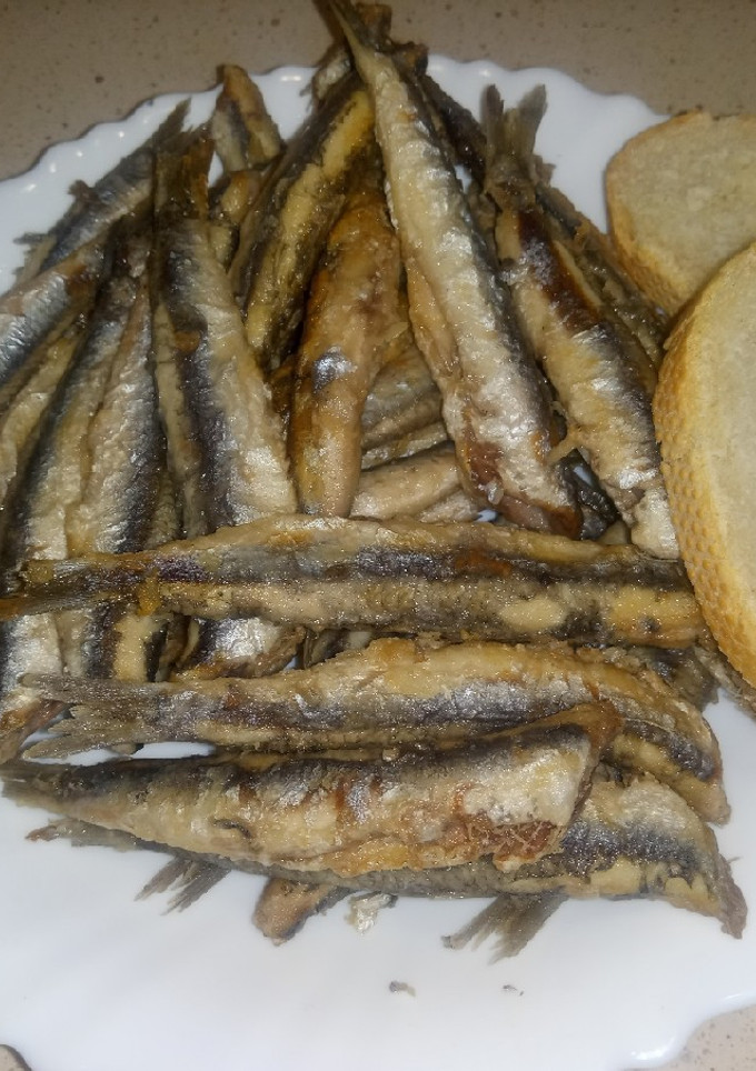 Una foto de Boquerones fritos