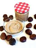 Crema de castañas dulce