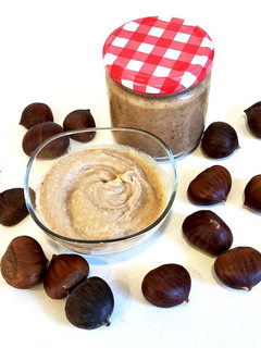 Una foto de Crema de castañas dulce