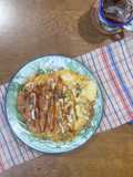 Omelette Mie Keju