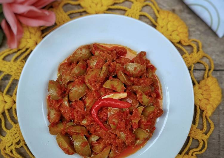 Jengkol Sambel Bawang