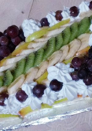 صورة لوصفة كيكة عيد ميلاد 🎂