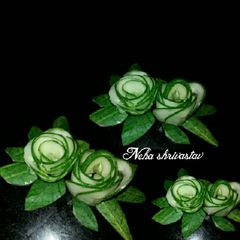 A picture of Cucumber salad.