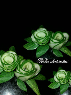 A picture of Cucumber salad.