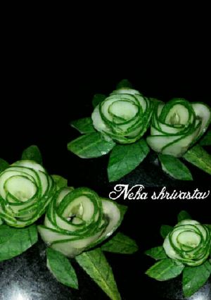 A picture of Cucumber salad.