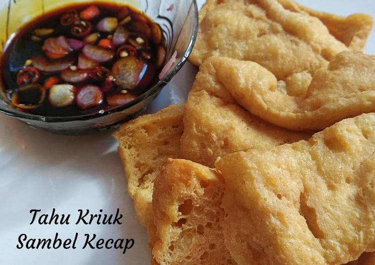 Tahu Kriuk Sambel Kecap