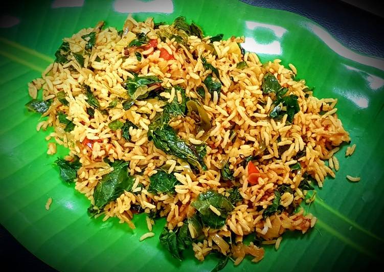 Simple Way to Make Super Quick Homemade Drumstick Leaves Rice