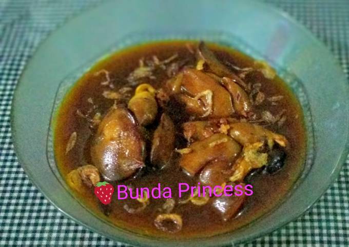 Semur Ati Ampela Ayam