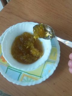 عکسی از دستور مربای زردک