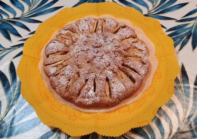 Torta di mele e noci