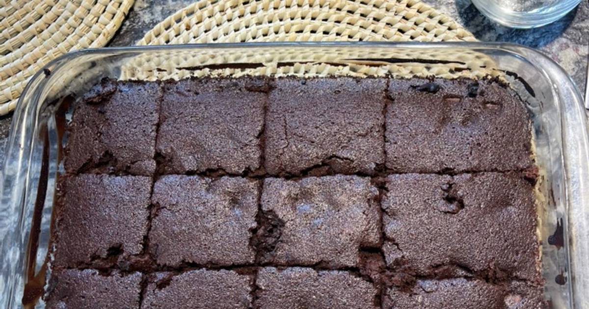Brownie de chocolate Receta de jamila urba Cookpad