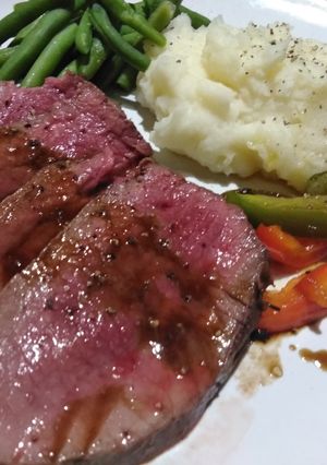 A picture of Venison Medallions/Steaks.
