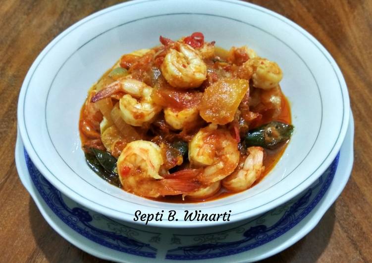 Resep Udang Asam Manis (saus padang), Sempurna