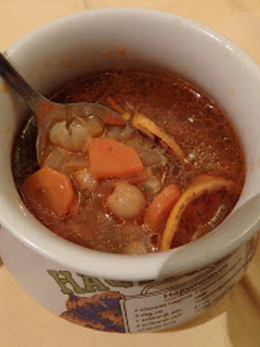 Csicseriborsó leves recept fotója