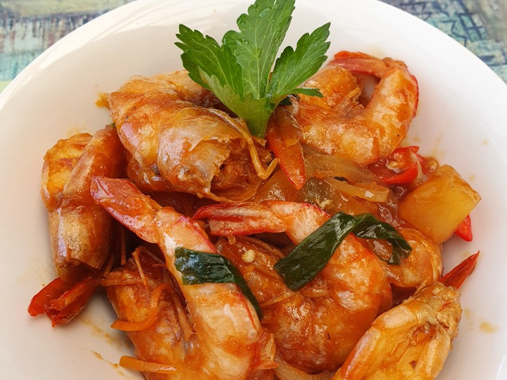 Cara Buat Udang asam manis juara rasa restaurant Mudah Enak Dan Mudah