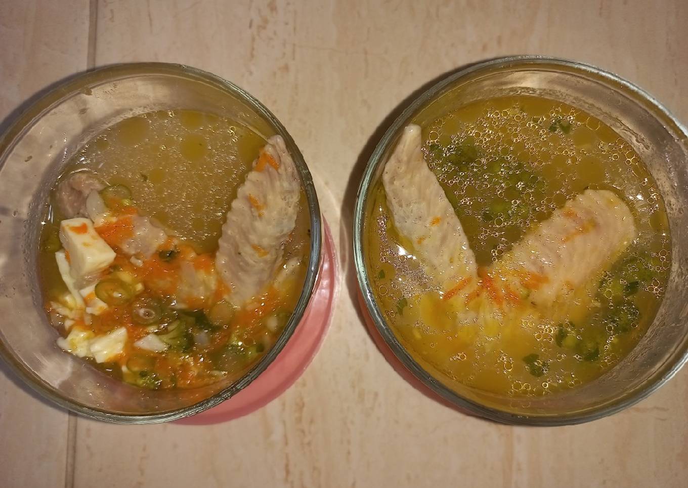 MPASI 1+ SUP SAYAP AYAM TOFU