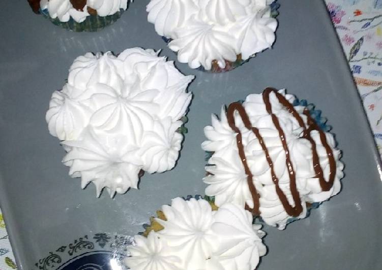 Recipe of Favorite Whipped cream vanilla cup cakes