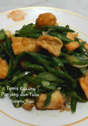 Foto resep 79. Tumis Kacang Panjang dan Tahu